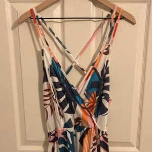 Tropical Print Sundress